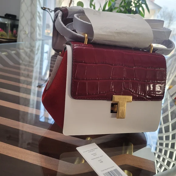 Tory Burch Juliette embossed Mini Bag - Picture 7 of 9